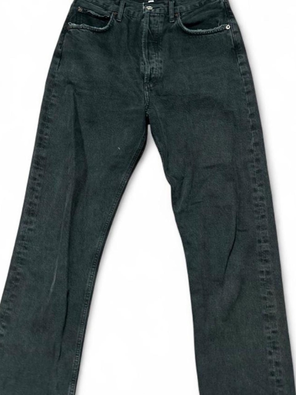 Agolde black Classic Straight-Leg Jeans